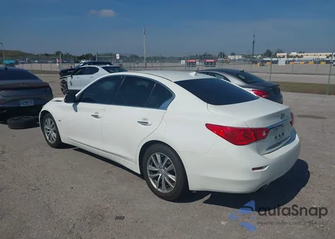 2017 Infiniti Q50 2.0T Base from USA, damaged, VIN JN1CV7AP4HM642506